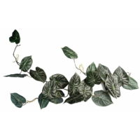 120cm Artificial Trailing Hanging Plant Realistic Alocasia Dragon Scale Dark