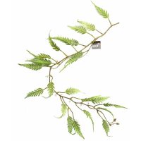 125cm Artificial Trailing Hanging Fern Foliage Plant Realistic