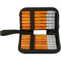 12Pcs Wood Carving Set, Wood Carving Tool with Whetstone and Storage Bag, Whittling Knife for Wood co.ukuit DIY Carving Sculpture and Wax Carving