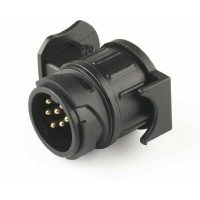 12V 13 Pin to 7 Pin Waterproof Trailer Connector Car Waterproof Trailer Connector Socket Adapter