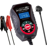 12V 2A Car Battery Charger Intelligent Fast Power Charging Pulse Repair Charger Wet Dry Lead Acid Battery-chargers with Digital LCD Display