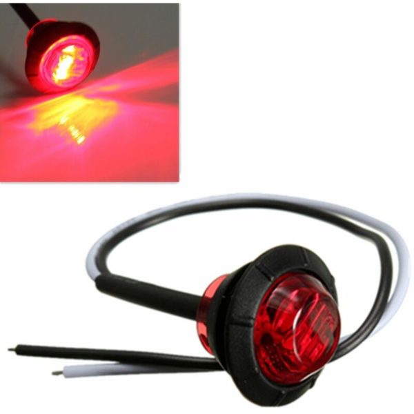 12V 3LED Turn Signals led Side Signal Lamp For Trailer Truck Truck