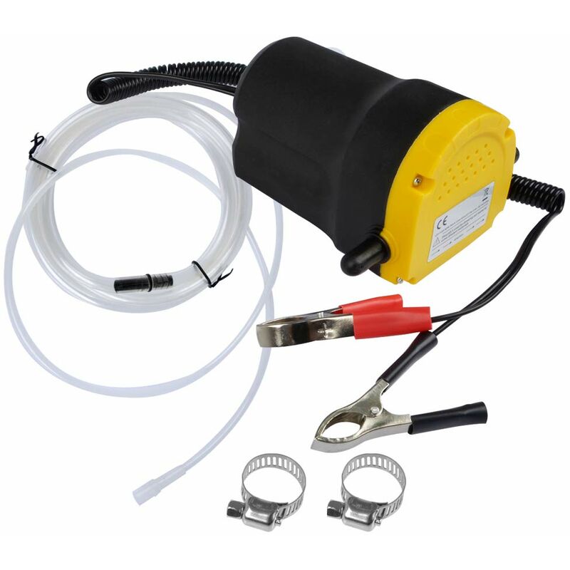 12V 60W electric sump pump diesel oil suction for car liquid extractor diesel replacement, engine oil