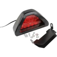 12V Car Tail Light, Universal Red Triangle Brake Light Rear Tail Fog Light Third Brake Light Warning Lamp 3rd Rear Brake Light for rv Motorcycles
