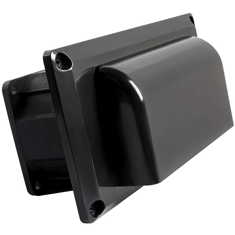 12V Caravan Motorhome Trailer Side Air Vent Ventilation Exhaust Fan RV Ventilator RV Modification Accessories,model:Black - model:Black