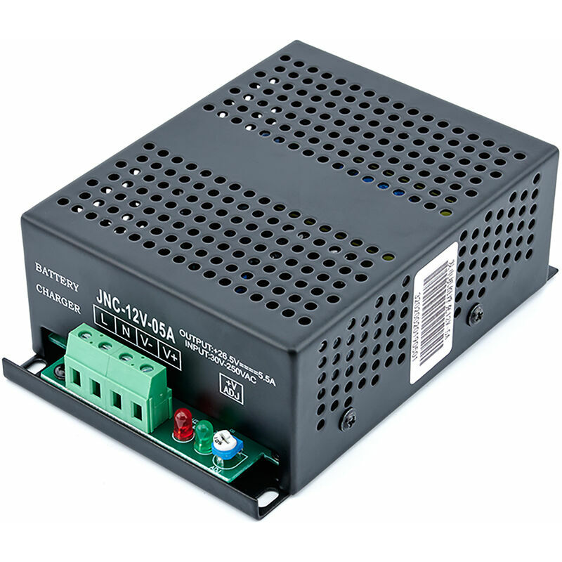 12V Lea-d Acid Battery Charger Module 5A Switch Power Generator Float Charger pcb Circuit Adapter Module,model:Black 12V