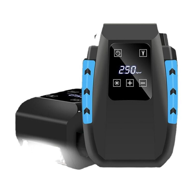 12V Portable Air Compressor, 12V 120W Portable Digital Car Air Compressor Auto Inflator Tires, Electric Digital Air Compressor with led Lamp