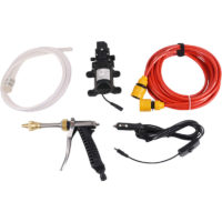 12V Portable Car High Pressure Washer Water Pump Jet Wash Cleaner Hose Van Kit