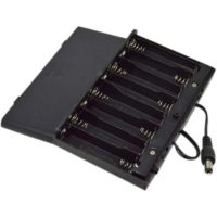 12V aa Battery Box diy Battery Box Wired Battery Holder Packs Case Packs Wired Power Bank On/Off Switch with Cover