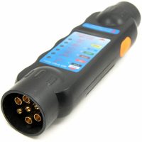12V tester and voltage detector 7 pins car truck trailer cable tester circuit lighting tool tested car accessory test, 0