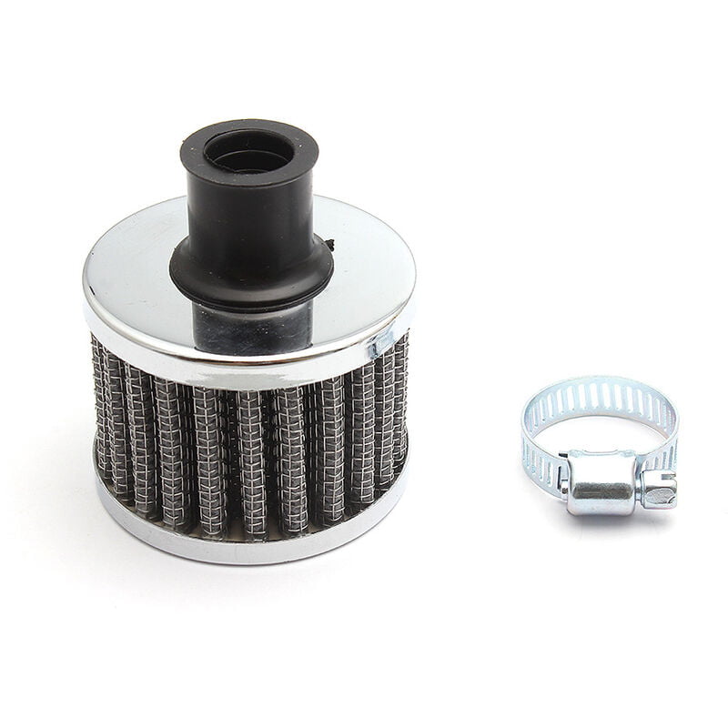 12mm Car Modified Small Mushroom Head High Flow Filtro Air Aire Intake Wires Washable Filter Conico Kit