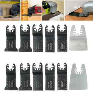 12pc Mix Oscillating Multi Tool Set Saw Blade for Bosch Fein Multimaster
