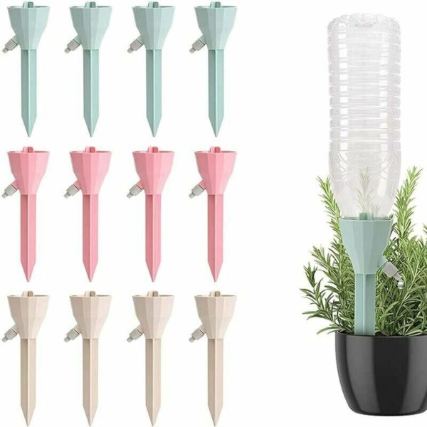 12pcs Automatic Plant Sprinkler, Drip Irrigation Unit with Slow Release Control Valve for Indoor Outdoor