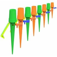 12pcs diy Automatic Plant Waterer, Dispenser Irrigation System Watering Plants, Flowers, Bonsai, Indoor Outdoor Gardening Watering Kit