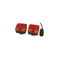 12v Magnetic Trailer Light Set 7 Pin Plug, 7.5m Cable