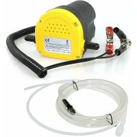 12v/24V60W 5A miniature plastic diesel suction and transfer pump for car, boat, motorcycle, truck