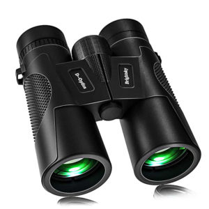 12¡Á42 hd Zoom Binoculars Low Light Level Night Vision Binocular BAK4 Prism Long Distance Telescope with Diopter Ring for Bird Watching Hunting