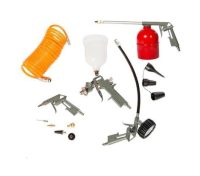 13 Piece Air Compressor Kit Spray Gun Tools Compressed Air Accessories Air Hose