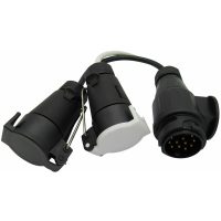 13 Pin to 7 Pin Adaptor (Socket Towing Electric Towbar Trailer Caravan Motorhome)