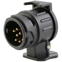 13 Pin to 7 Pin Trailer Adapter for European Standard Socket Trailer Hitch Truck Caravan Plug Electrical Socket Connector