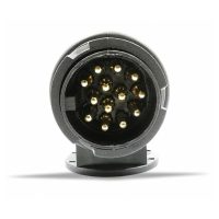 13 pin port adapter truck socket electric coupler car towing trailer towing vehicle