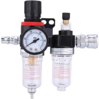 1/4 'Air Filter Pressure Regulator Oil Water Separator Air Filter Air Compressor Air Compressor Filter with System Lubricator Cup