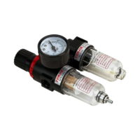 1/4 Filter Regulator Regulator, Humidity Compressor Pressure, Filter Air Regulator, 1/4 Regulator Air Pressure, Apply to Protect Compressed Air Tools