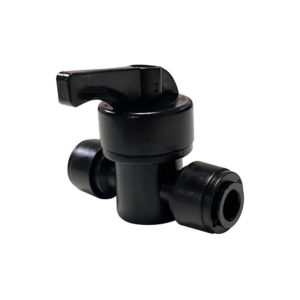 1/4 Straight Hose Quick Connect Hose Check Fittings Plastic Water Hose Check Fittings Reverse Osmosis Aquarium Connectors (5pcs)