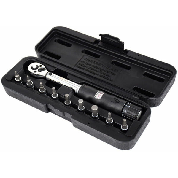 1/4 dr 2-14Nm Bike Torque Wrench Set Bicycle Repair Tools Kit Ratchet Mechanical Torque Spanner Manual Wrenches