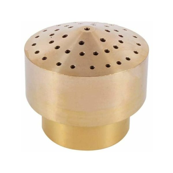 1/4''1/2''3/4''1''3/2''2'' Brass Water Fountain Sprinkle Spray Head Sprinkle for Garden Pond Amusement Park Library Home Decor Museum(1/4)