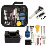 144pcs Watches Kit Professional Multi-Tool Watch Tool Kit Watch Tool Repair Kits and Tools Perfect for Beginners Professional Watchmakers Collectors