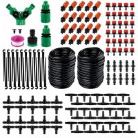 149 Pcs Garden Irrigation System Kit Automatic Watering 30m Drip Hose for Flowers Plants