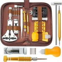 149pcs Professional Watch Repair Kit, Professional Spring Bar Tool Set, Watch Strap Link Pin Tool Set with Carrying Case