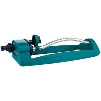 15 Holes Lawn Sprinkler, Garden Oscillating Sprinkler Adjustable Gardening Sprinkler System Water Sprinkler for Garden Lawn Park Yard