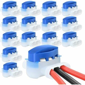 15 Pieces Resin Filled Cable Connectors, Original 314 Connectors for Automower Robot Lawn Mower