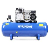 150 Litre Air Compressor; 14CFM/145psi; Twin Cylinder; Belt Drive 3hp | HY3150S - Hyundai