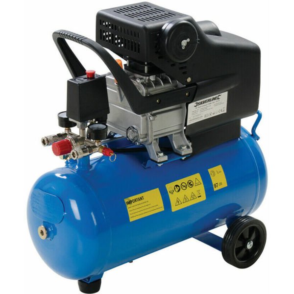 1500W 116psi Air Compressor 2HP Portable Garage Workshop 8 Bar Pressure Tool