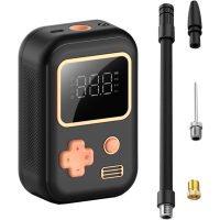 150PSI Car Air Pump Cordless Handheld Air Compressor Portable Electric Tire Inflator with LED Light Auto-Off Function for Car Motorcycle Bicycle