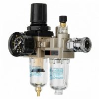 150Psi Manual Pneumatic Air Pressure Filter Regulator Compressor Oil Water Separator AL2000-02 AW2000-02