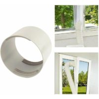 150mm Hose Adapter for Portable Air Conditioner - Supports both clockwise and counterclockwise ac hose threads.