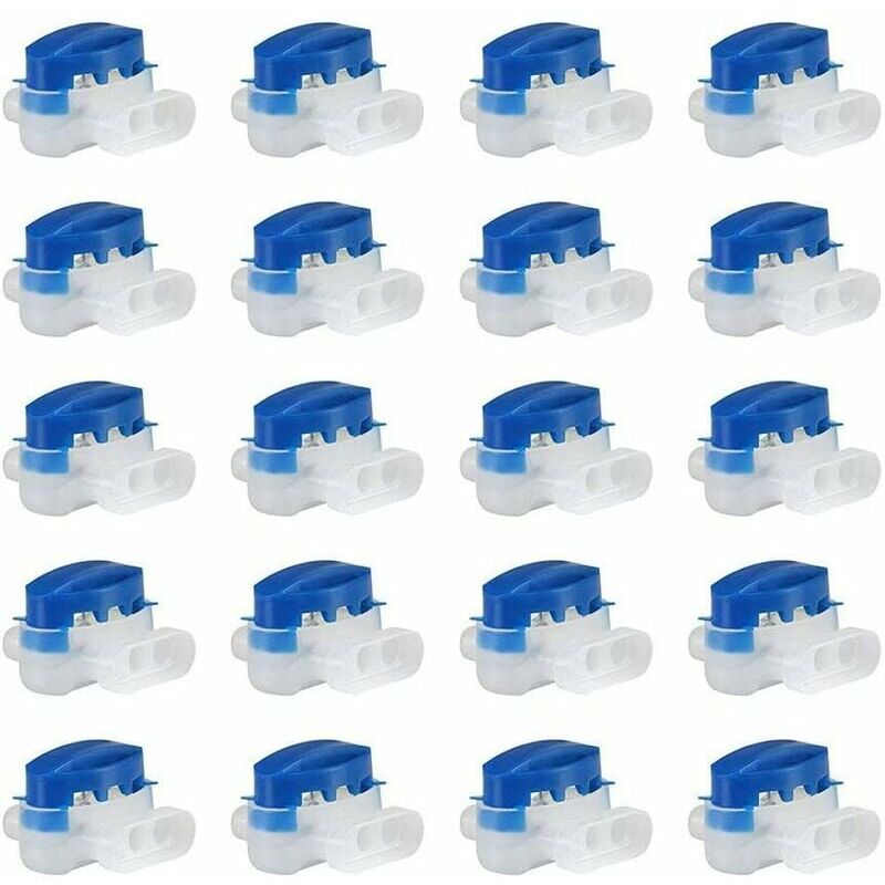 15PCS Resin Filled Cable Fittings Connectors Peripheral Wire Holder for Automower Outdoor Garden Robotic Mower Robot