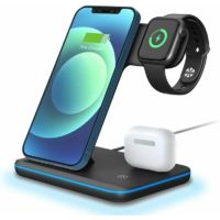 15W Fast Induction Charger, Induction Chargers for Mobile Phones Wireless Charging Station for iphone 12 Pro max/ Samsung Galaxy/ Huawei Mate 40/