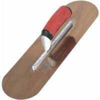 16' x 4.5' Gold Stainless Steel Pool Trowel DursSoft Handle - Marshalltown