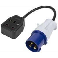 16A/13A Trailing Socket & Cable Set WPS16131 - Sealey