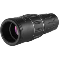 16x52 High Powered Dual Focus Monocular Telescope Outdoor Portable Handheld Ultra Monocular Scope for Hunting Camping Birdwatching,model:Black