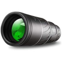16x52 Monocular Telescope Compact Waterproof Telescope with fmc Lens BAK4 Prism Carrying Bag Lanyard for Concert Ball Games Bird Watching Hiking,