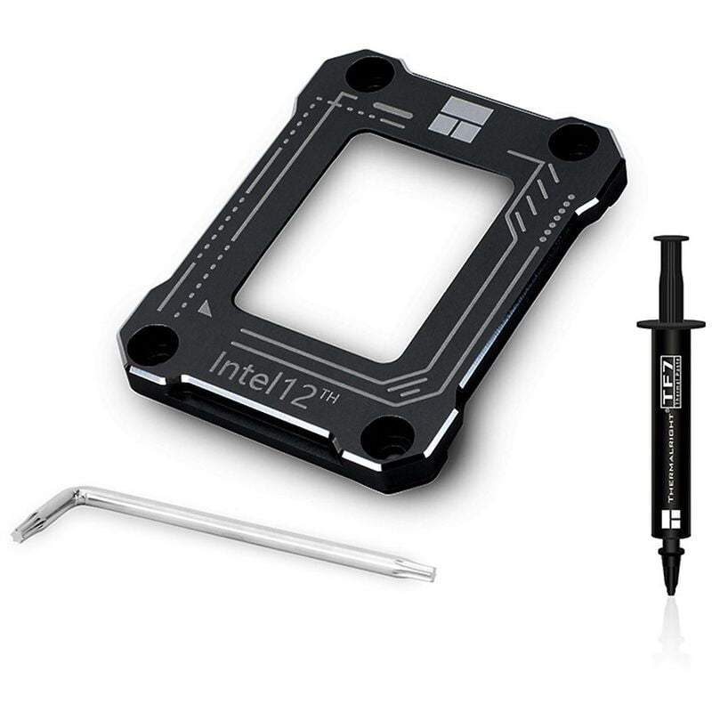 17xx-bcf 12 Generation Cpu Curvature Fix Fixing Buckle With TF7 Thermal Grease