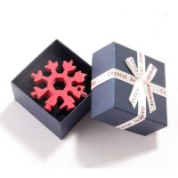 18- in- 1 Snowflake Multitool, Stainless Steel Pocket Multi-Tool,Outdoor Camping Travel Adventure Portable Multi-Tool (1pcs, Gift Box Packaging)