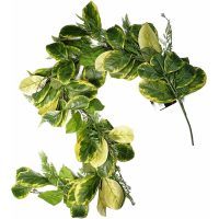 180cm Artificial Garland Trailing Hanging Golden Ficus Plant Realistic