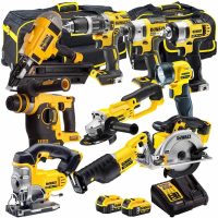 18V 10 Piece Power Tool Kit with 2 x 5.0Ah Batteries T4TKIT-952:18V - Dewalt